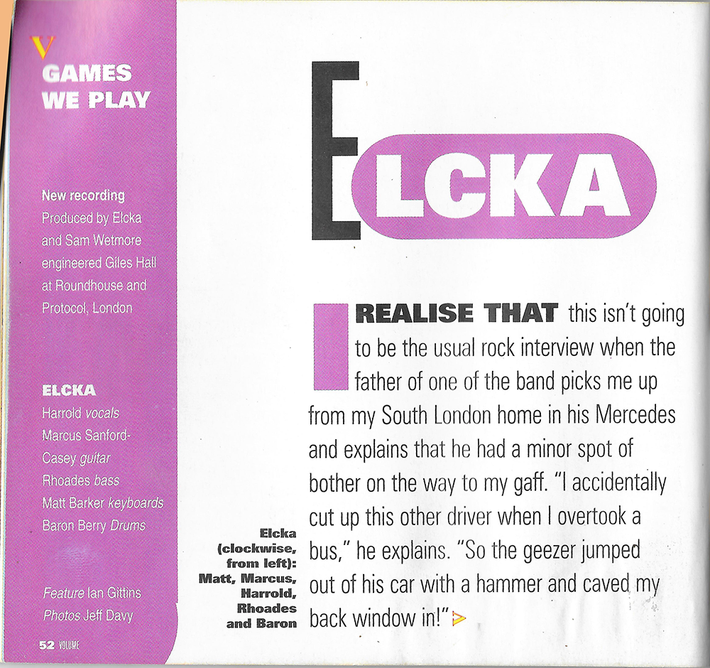 Elcka - Volume 13 Interview - Games we Play Page 2